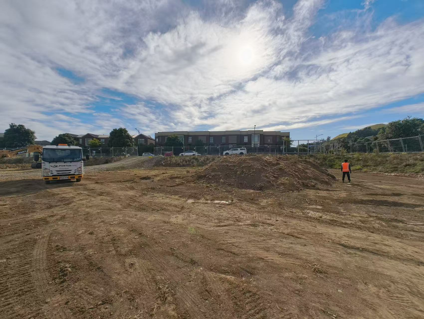 Site Works Underway at Tephra #8