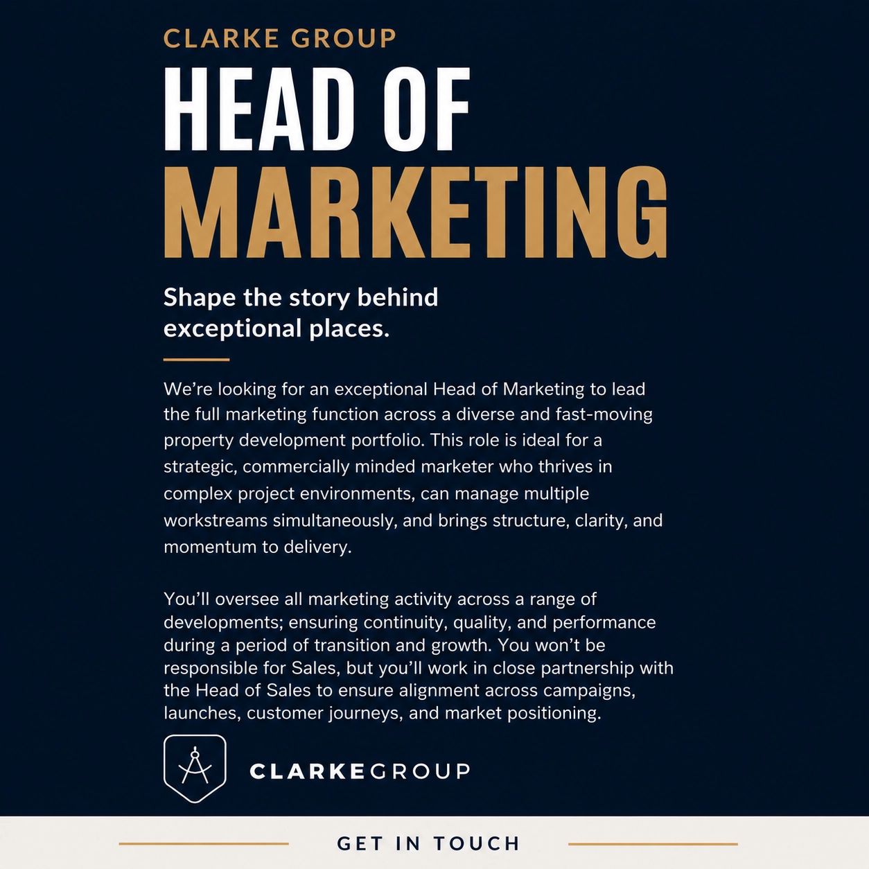 We’re Hiring – Head of Marketing